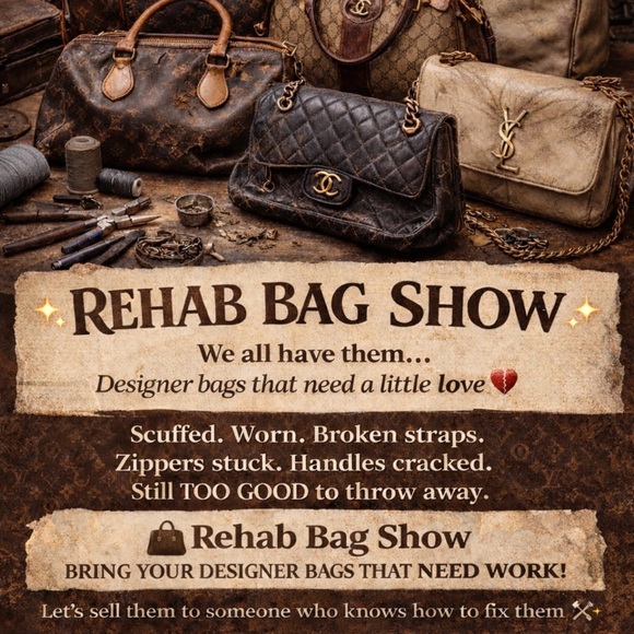 anybrand Handbags - Like this flyer to know when I do the rehab bag show.